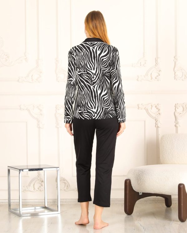 Zebra Desen Pijama Takımı - Görsel 5
