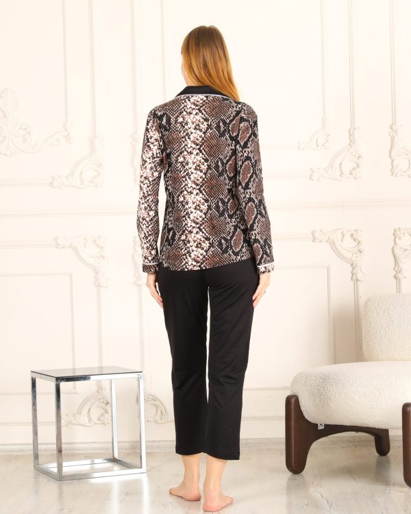 Leopar Desen Pijama Takımı - Görsel 6