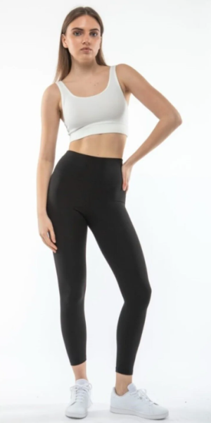 Kadın Nanofit Düz Sporcu Tayt
